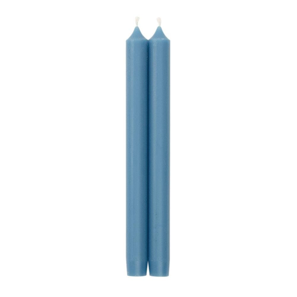 Caspari Crown Candles | 2 Pack 10” Parisian Blue