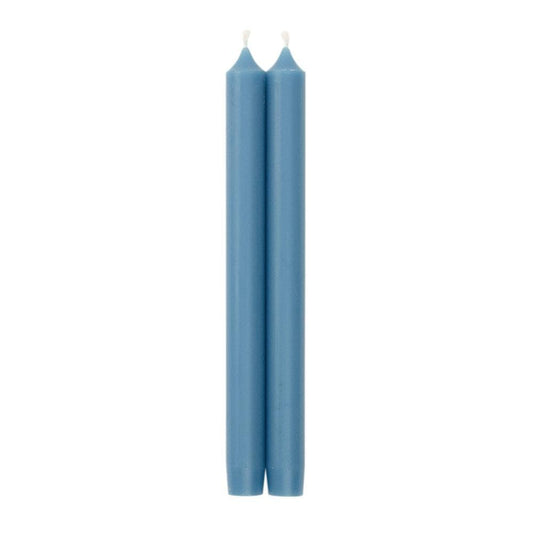 Caspari Crown Candles | 2 Pack 10” Parisian Blue