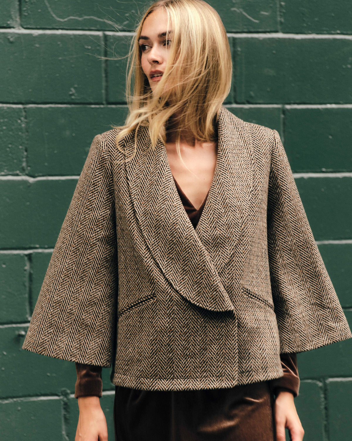 HO26 Anywhere Jacket-Fireside Herringbone