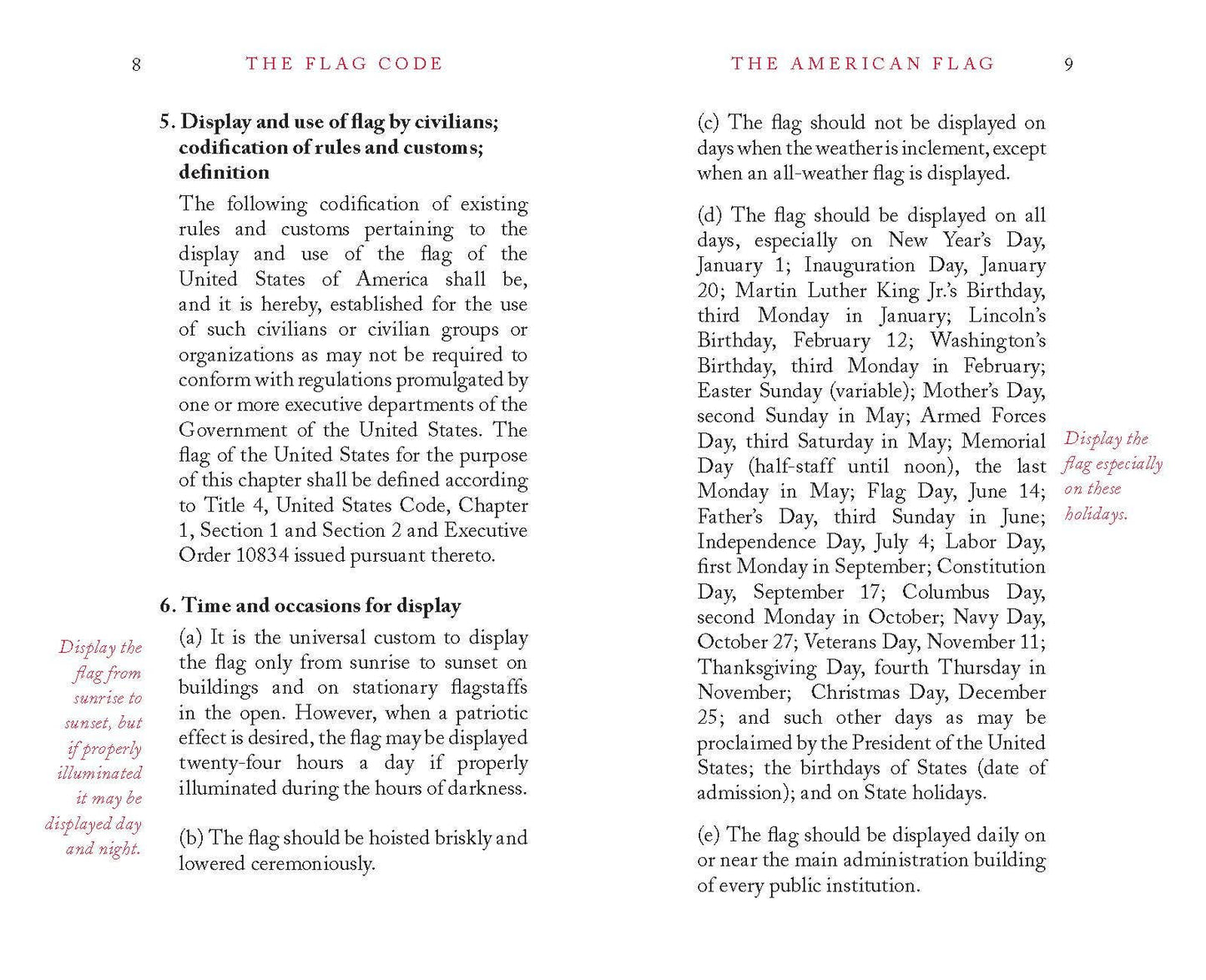 The American Flag-Book