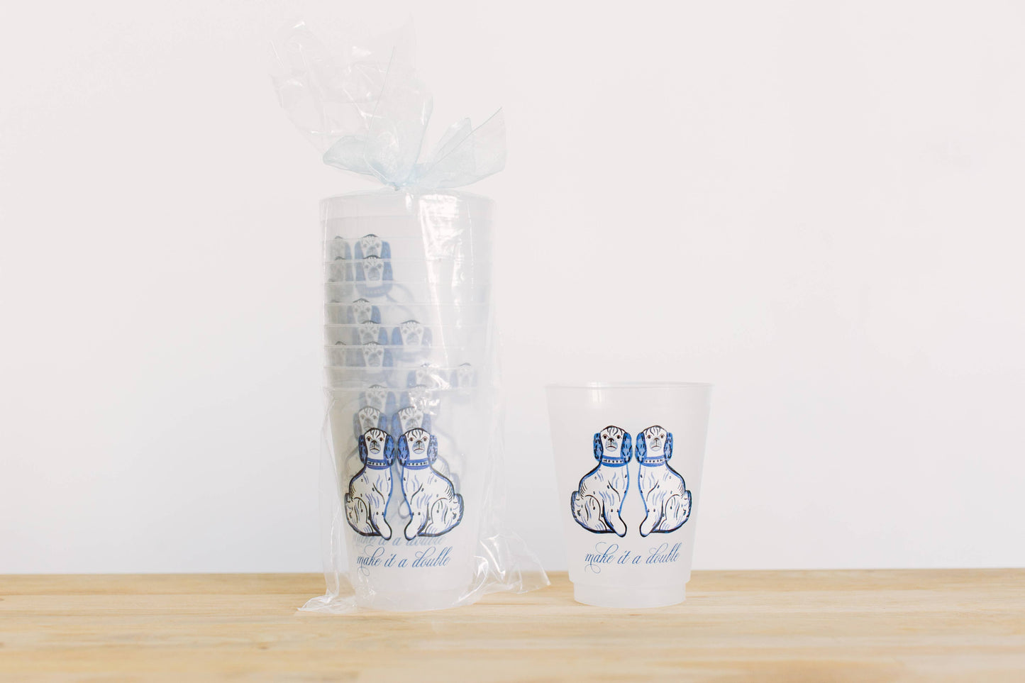 Sip Hip Hooray - Make It A Double Frosted Cups: Pack of 10