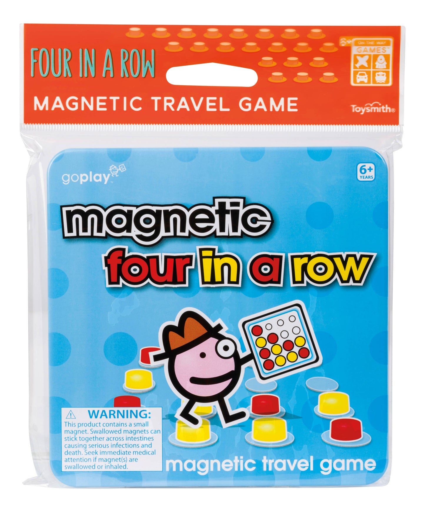 On the Way Games Magnetic Travel Games, 6 Games, 24/Display
