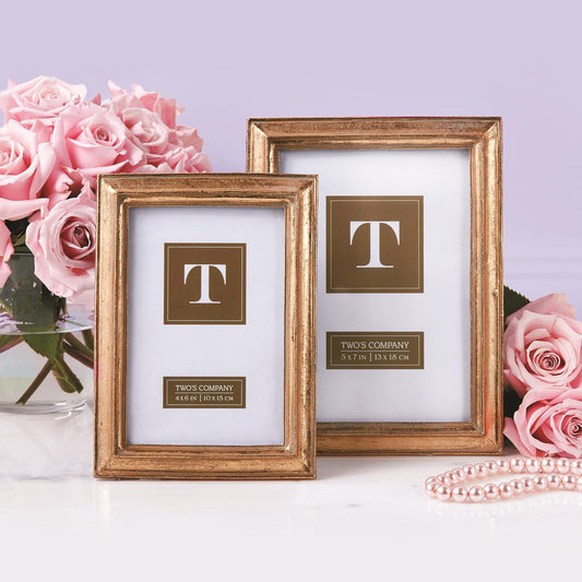 Gold Leaf Photo Frame