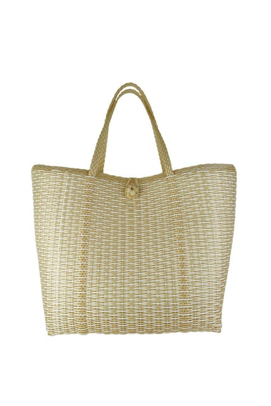 Lilley Bag Medium, Salt - Pearl + White