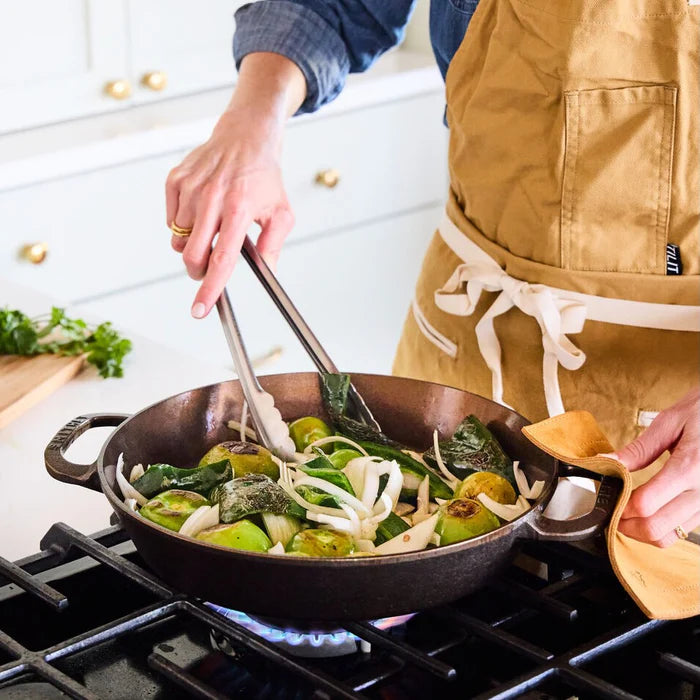Smithey Dual Handle Cast Iron Skillet No.12