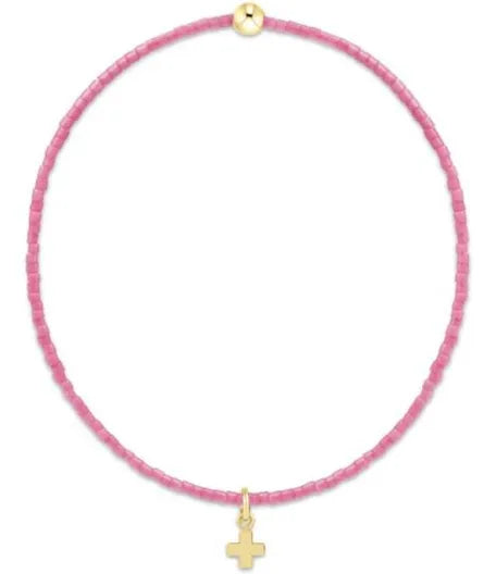 Enewton Hope Classic Sherbert Signature Cross Small Gold Charm