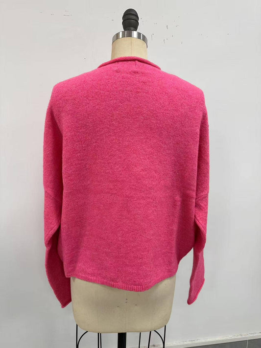 Things Between - Rose Piper Cardigan: Rose / L