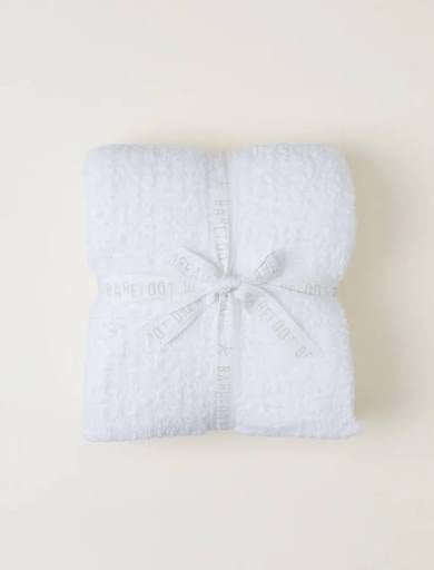 CozyChic Barefoot Dreams Ribbed Throw Blanket 54”x72”
