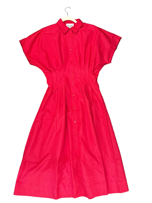 Becca Dress in Poppy Pink
