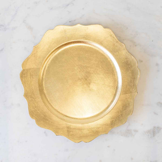 Cartouche Charger   Gold 13"