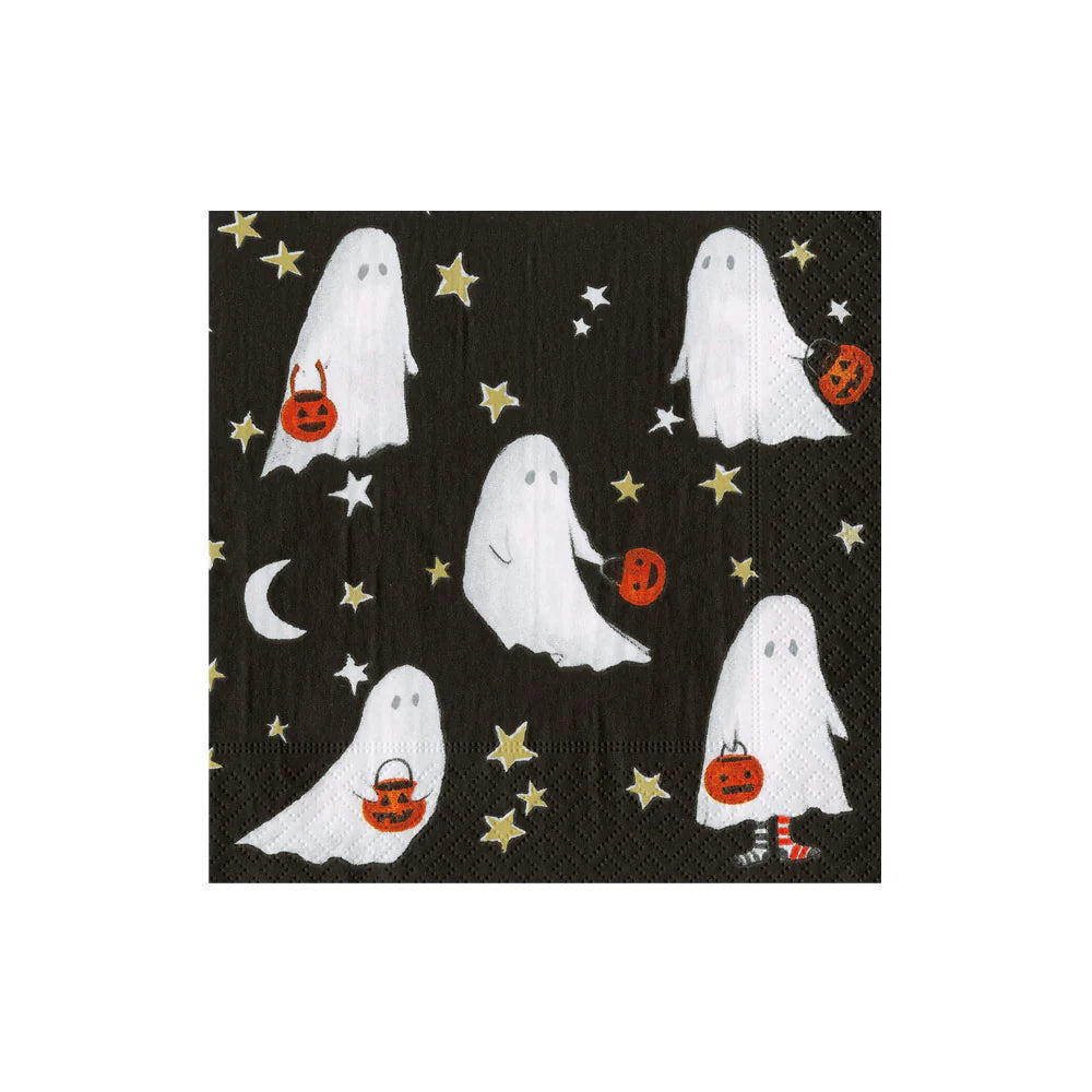 Caspari Cocktail Napkins Ghoul’s Night Out