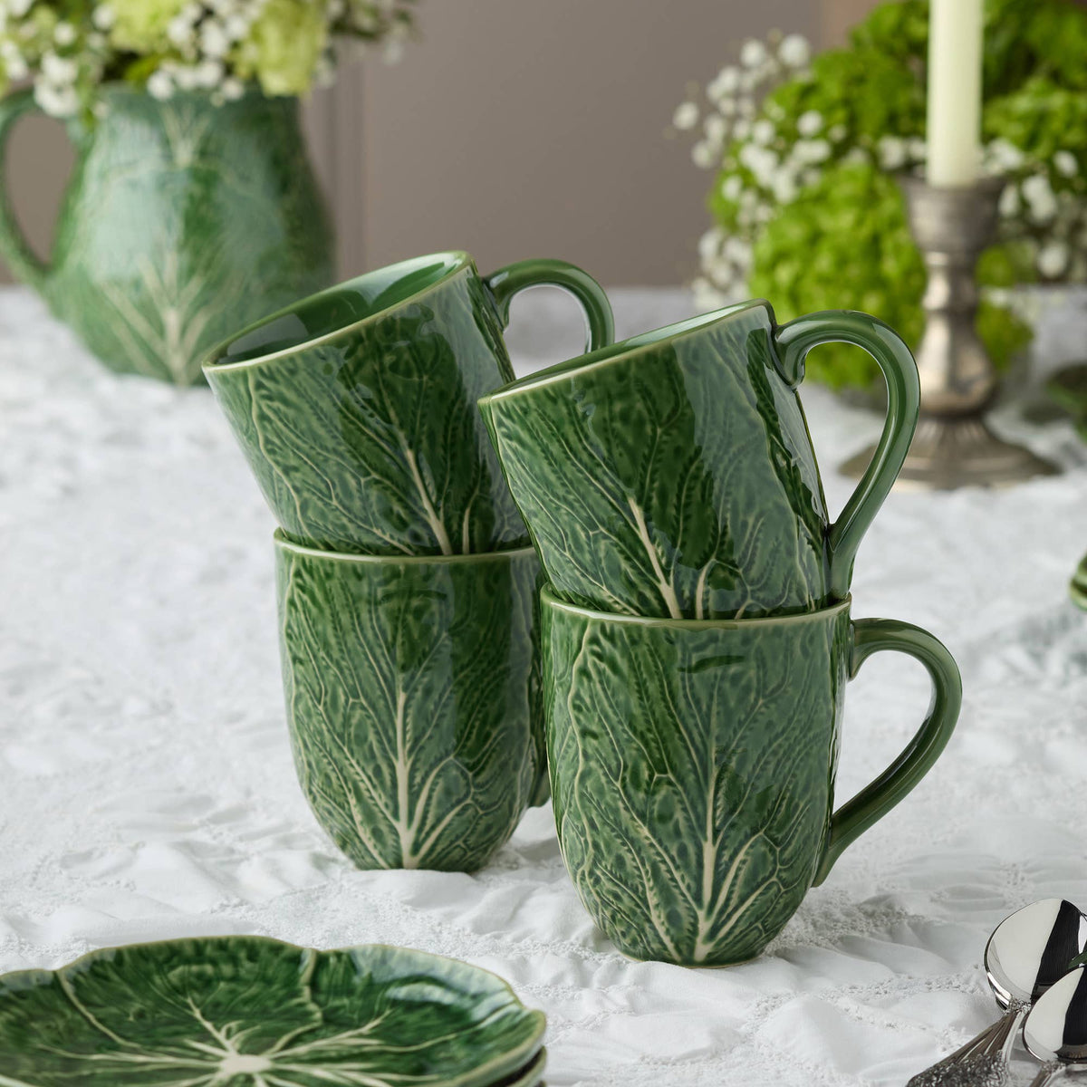 Certified International - Le Jardin Cabbage 3-D Mug