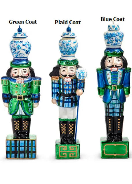 8” Watch Nutcracker Ornament (3 Styles)