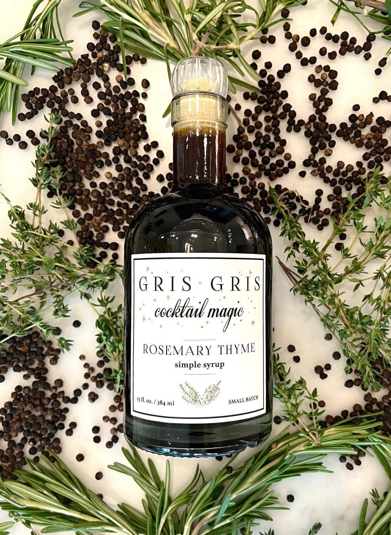 Cocktail Magic Rosemary Thyme Syrup