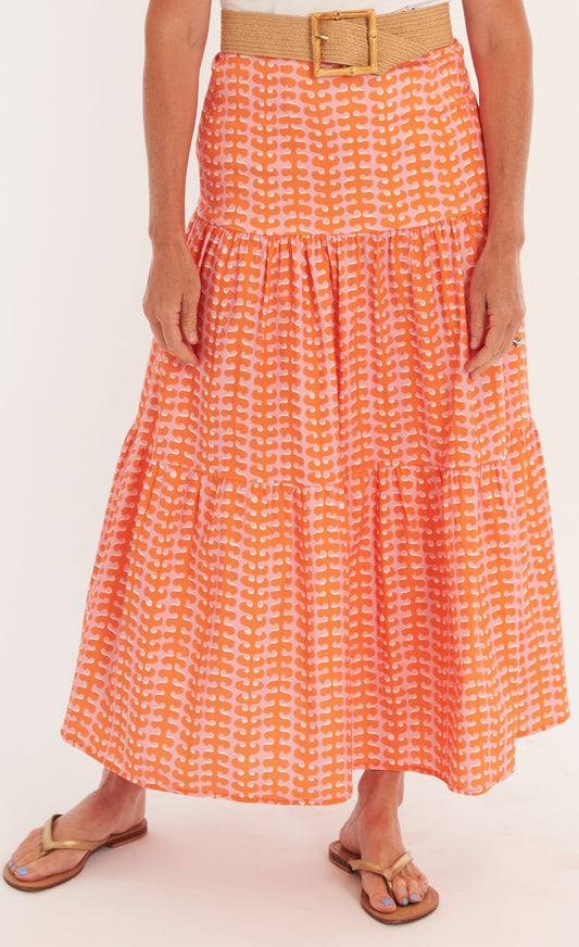 Samana Skirt - Birch Guava