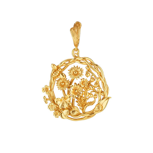 Meadow Wildflower Pendant