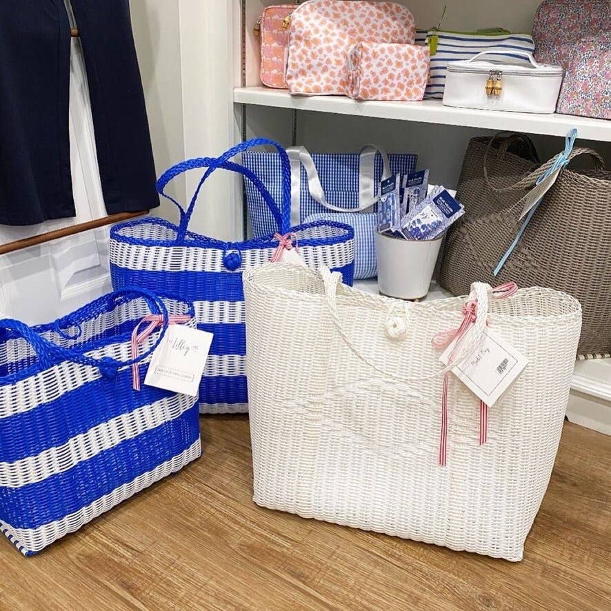 Lilly Bag Medium White Tote
