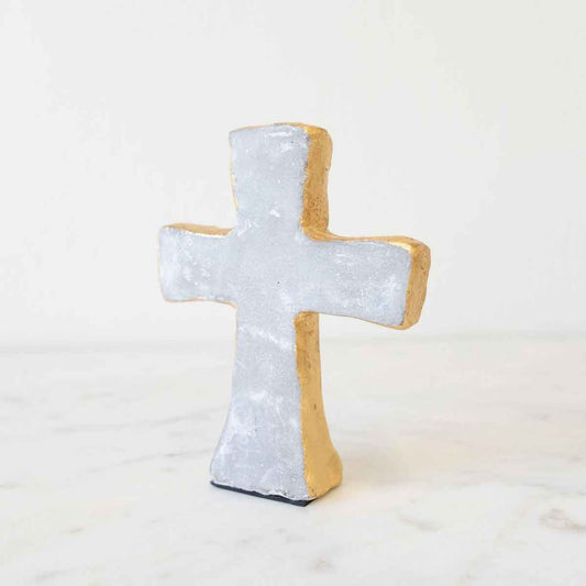 The Royal Standard - Jericho Stockholm Cross   Gray/Gold   5"
