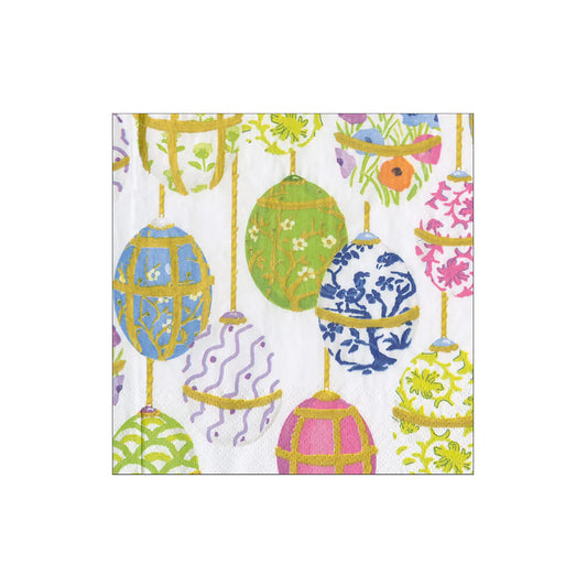 Caspari Cocktail Napkin/ Les Oeufs