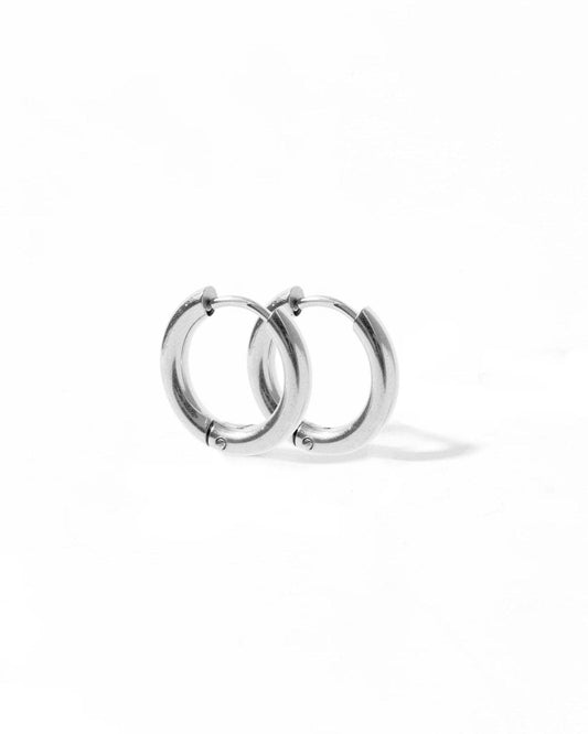 LINNY CO - Huggie Earrings - Scarlett Hoop Silver 10mm