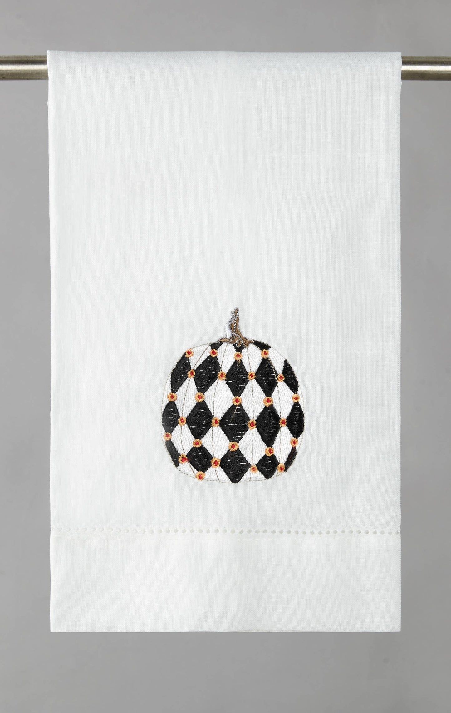 Printed Pumpkins Guest Towel - Sally Eckman Roberts