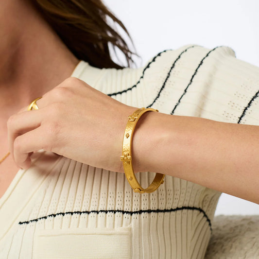Julie Vos Canterbury Bangle Gold