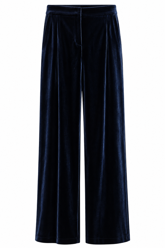 Kathy Velvet Pant by Tyler Boe Midnight Navy