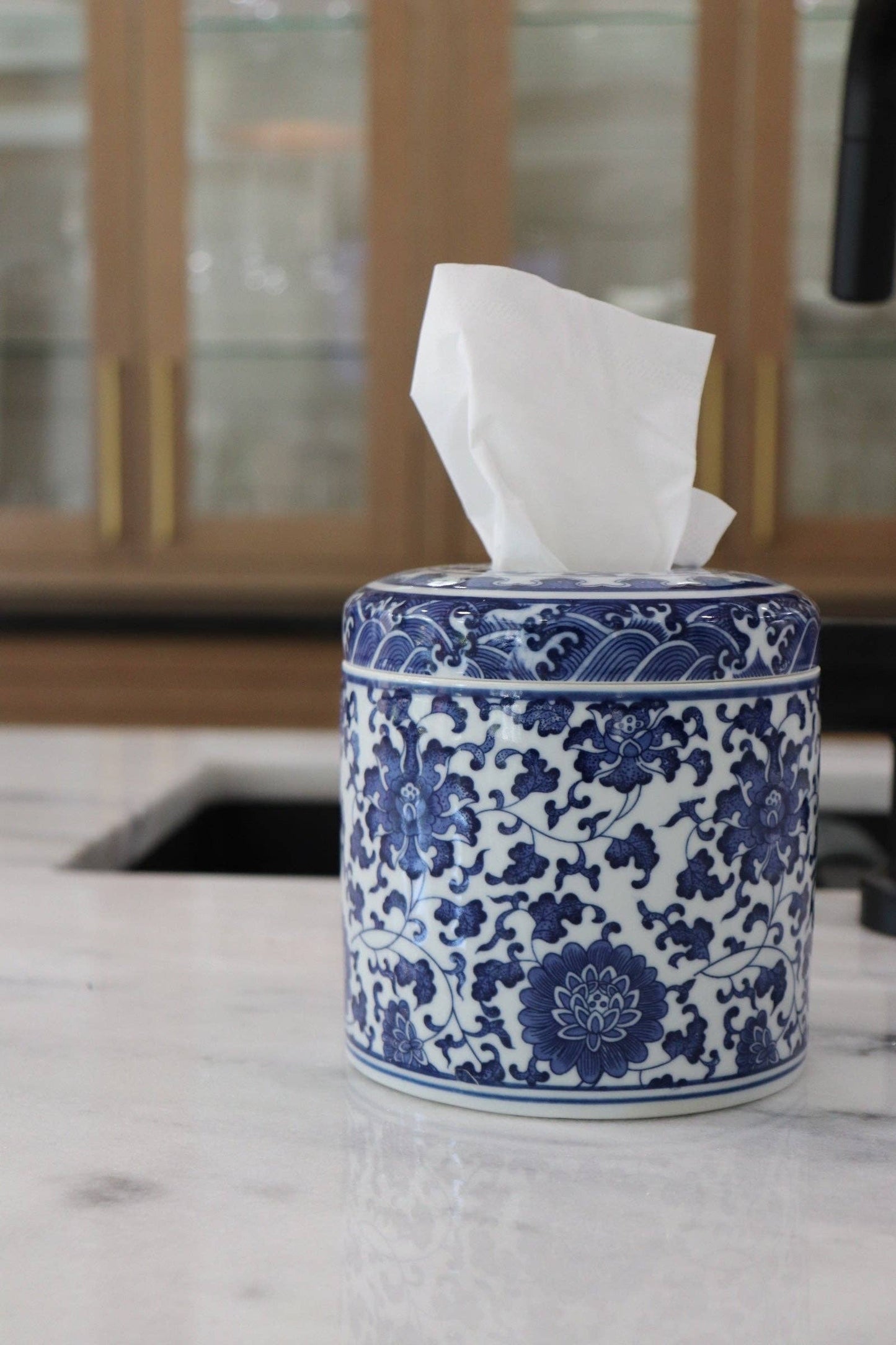 The Marlo Tissue Box Holder