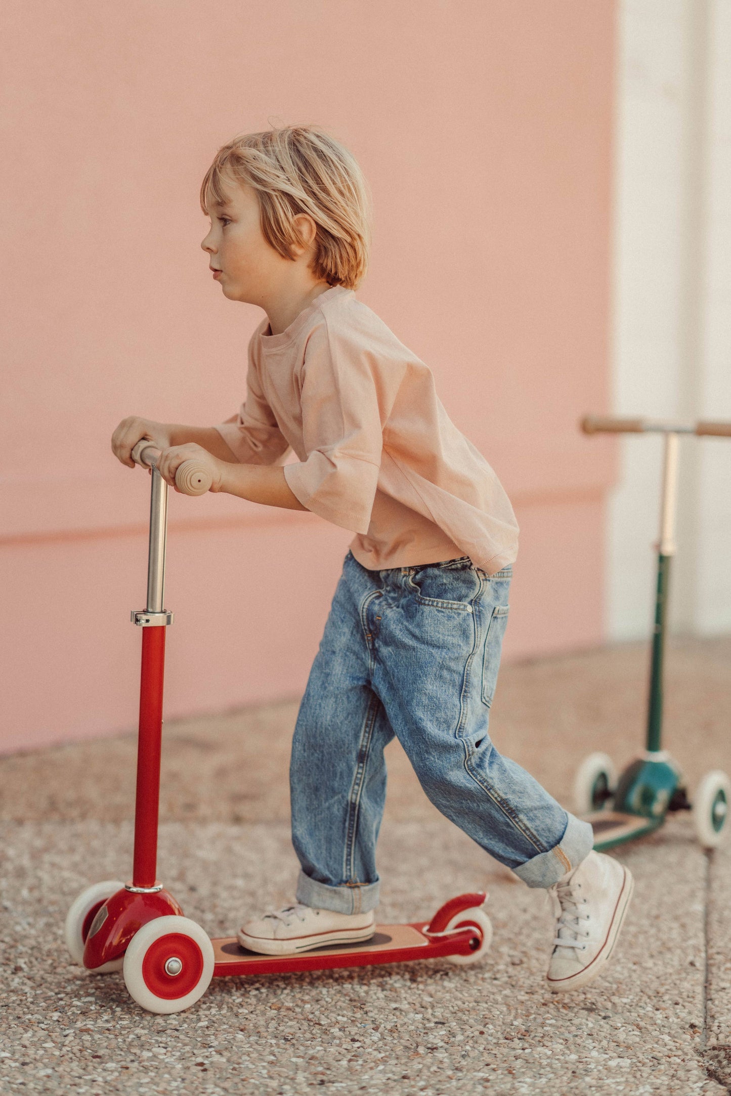 Banwood Inc - BANWOOD SCOOTER VINTAGE - RED