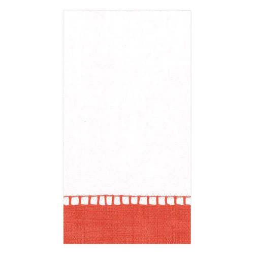 Caspari Dinner/Guest Napkins Linen Coral