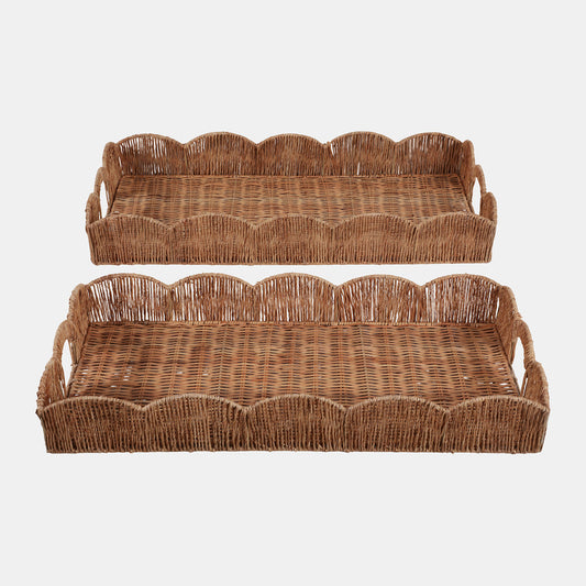 Petal Shape Rectangular Tray (2 Sizes)