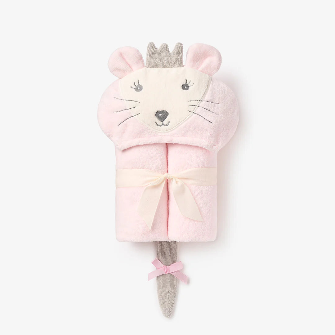 Elegant Baby Products Pink Hooded Baby Bath Wrap