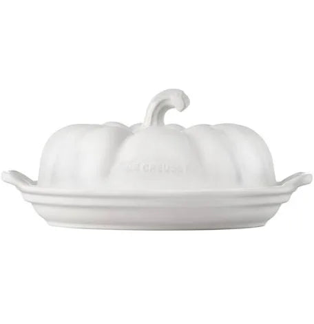 Le Creuset Pumpkin Butter Dish Persimmon