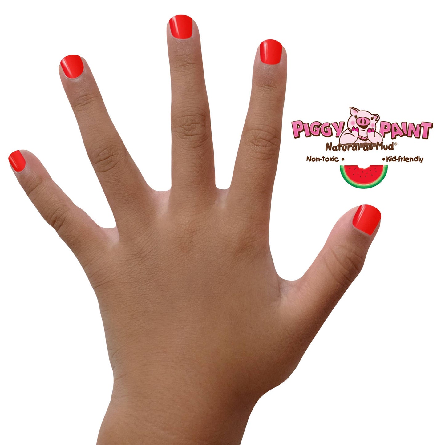 Wacky Watermelon Piggy Polish