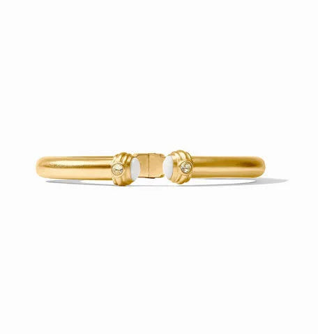 Portofino Demi Cuff (White Jade)