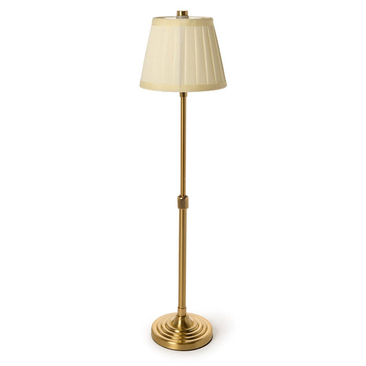 Rechargeable Gold Table Lamp (Fabric Lampshade)