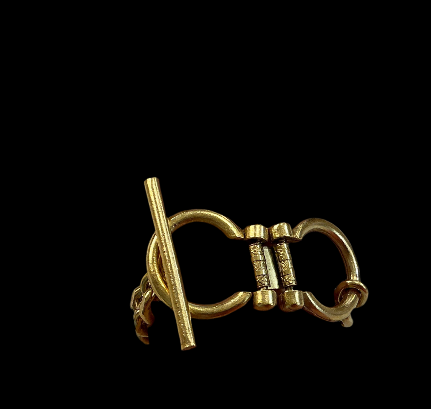 Double Link Toggle Bracelet