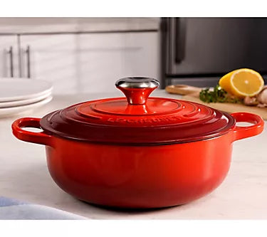 Le Creuset 3.5 Signature Sauteuse Oven Cerise