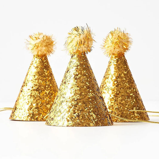 Paper Source Gold Party Hats