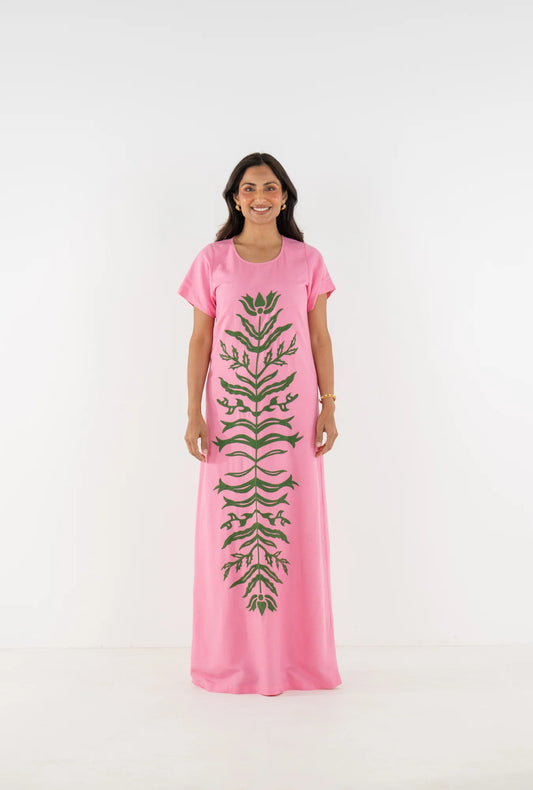 Emily McCarthy Cornelia Dress in Rose