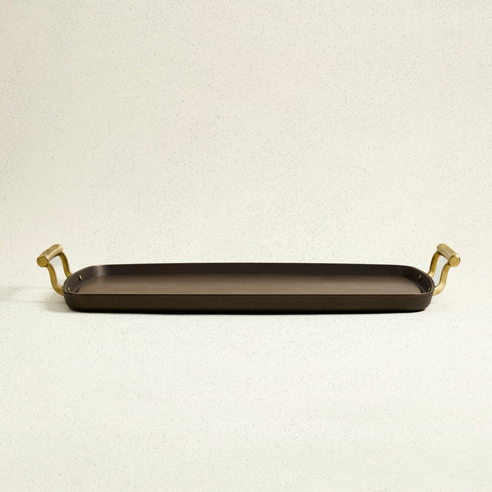 Smithey Cast Iron Double Burner Griddle