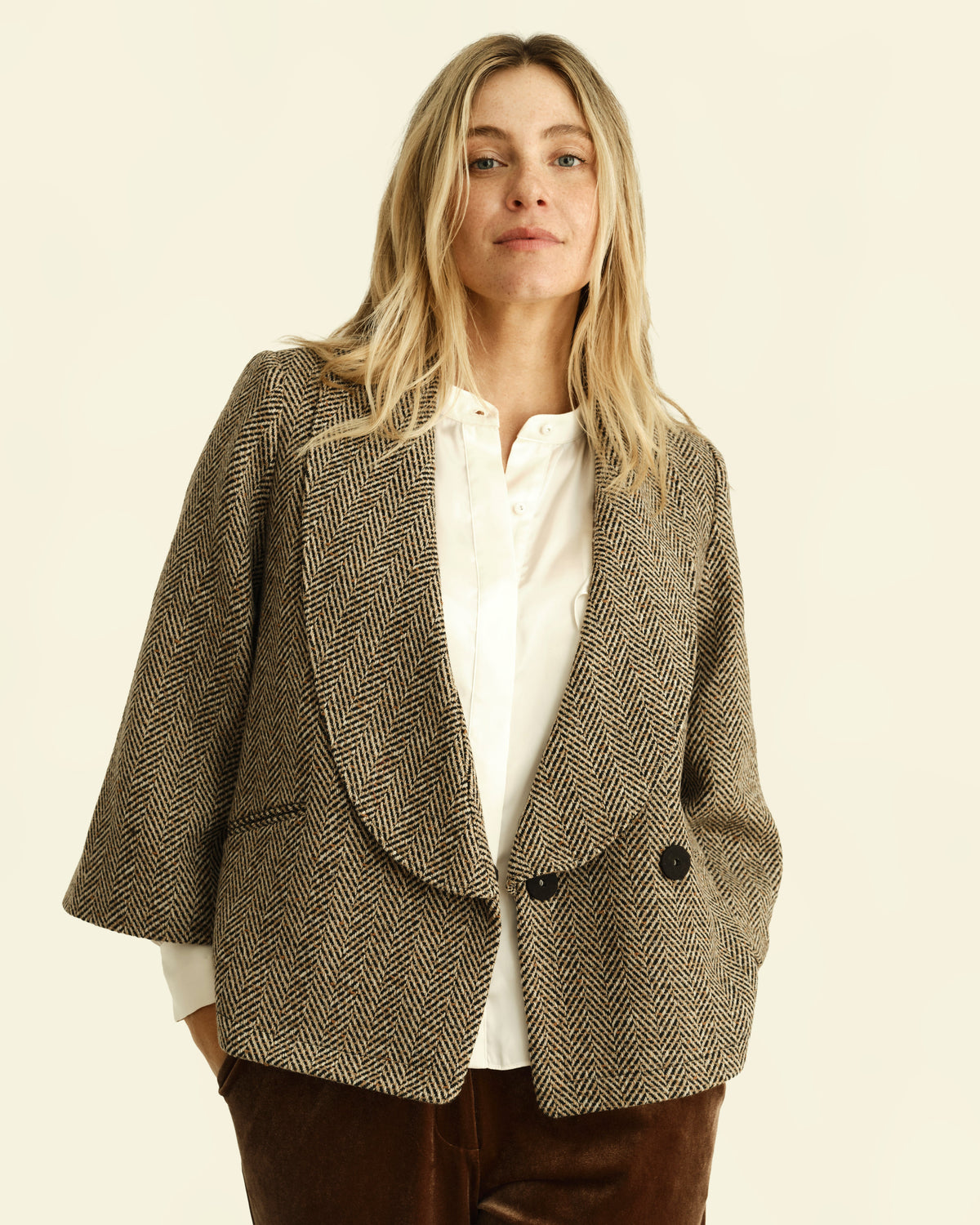 HO26 Anywhere Jacket-Fireside Herringbone