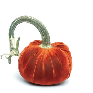 Velvet Pumpkins Various Colors & Sizes