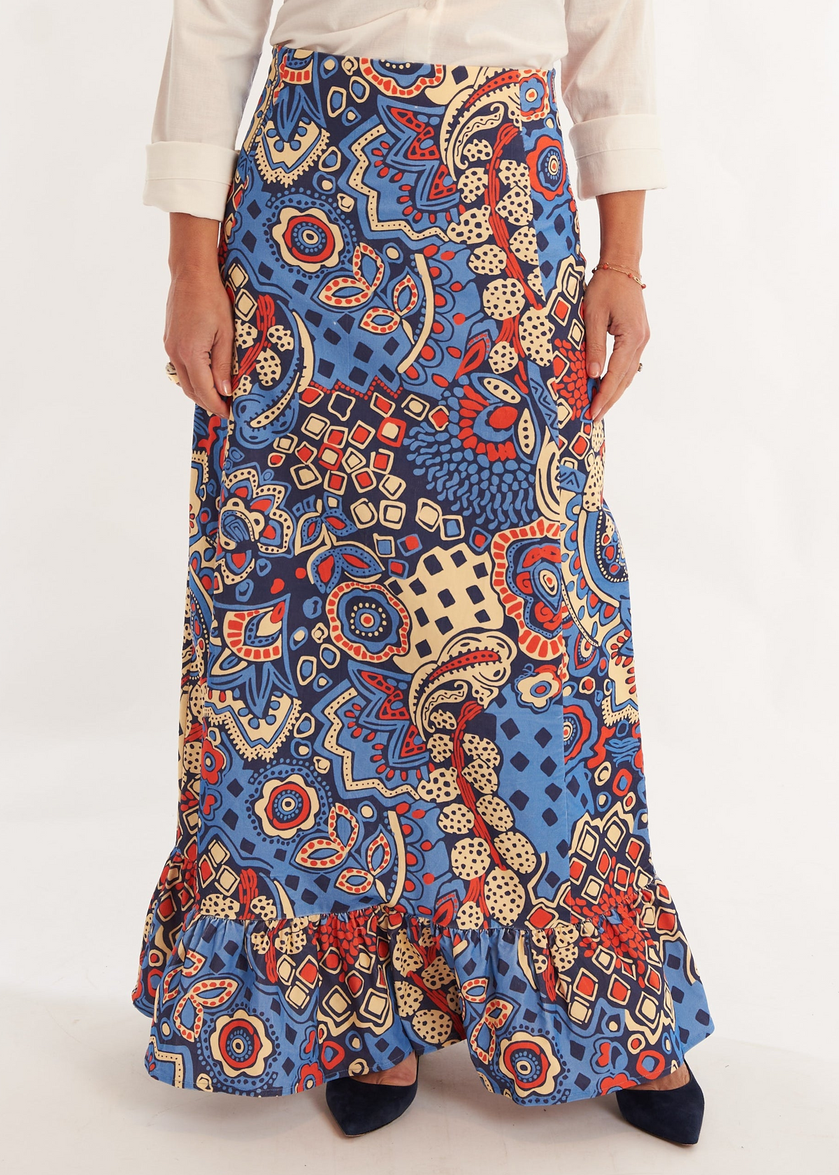 Hostess Skirt - Hemingway Sun River