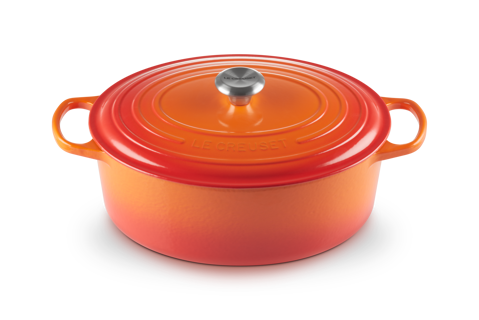 Le Creuset Signature Oval Dutch Oven 8QT Volcanique Flame