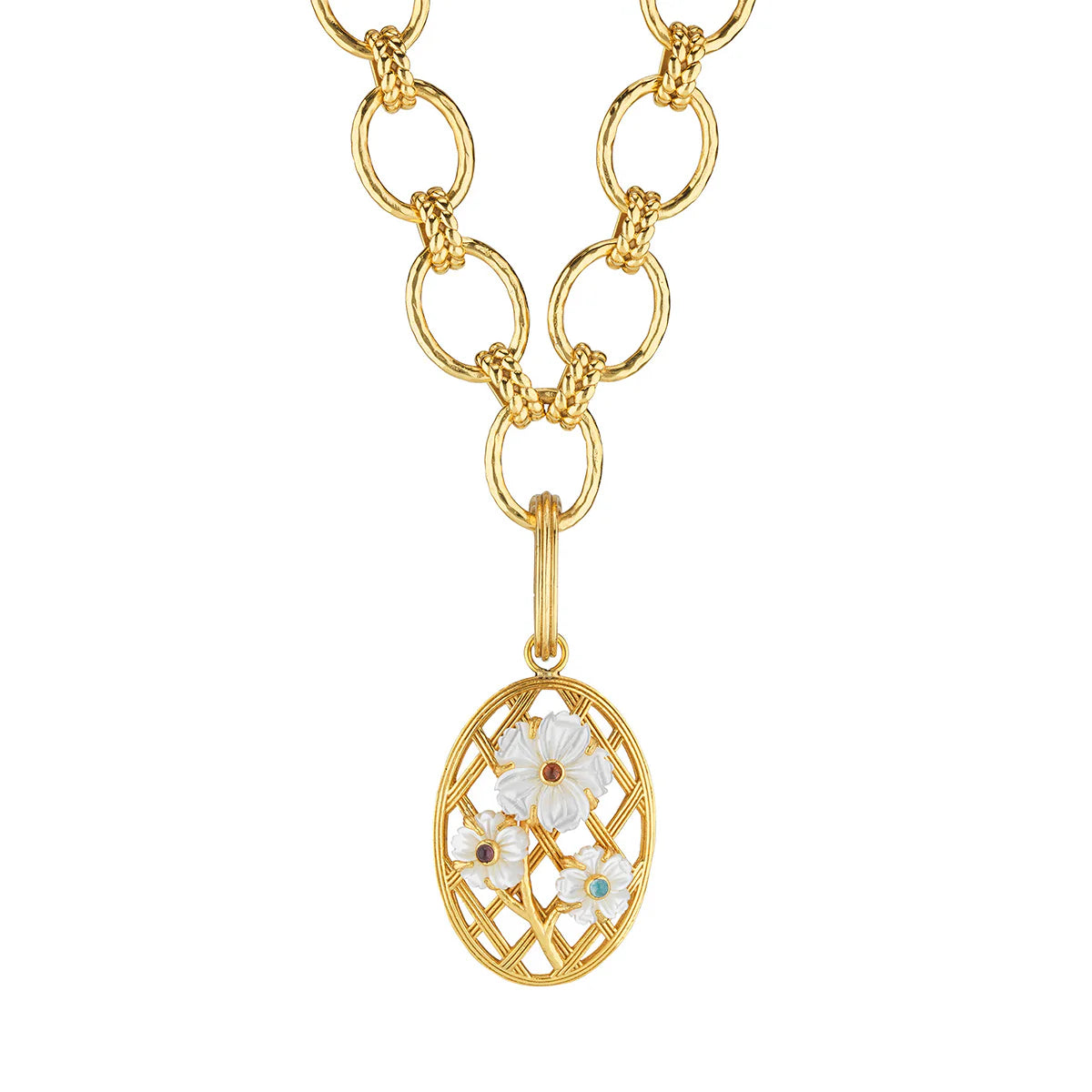 VILLANDRY
Lattice Charm/Pendant - Multi