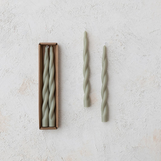 Twisted Taper Candles