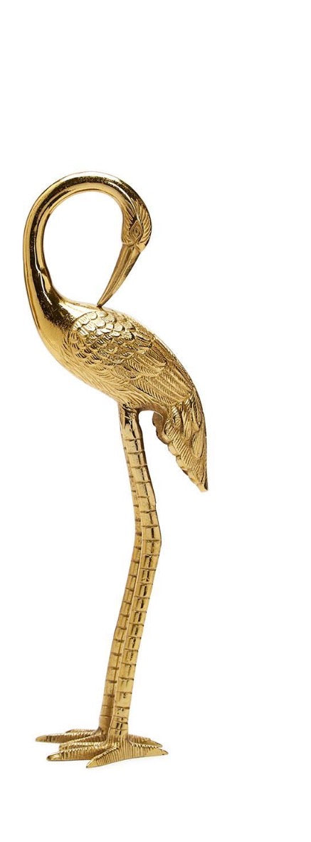 Gold Crane Sculpture (2 Styles)