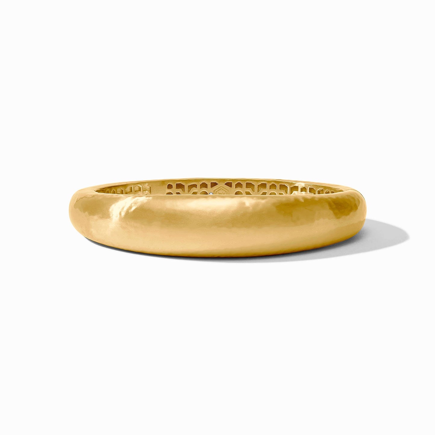 Julie Vos Catalina Demi Hinge Bangle (One Size) Gold
