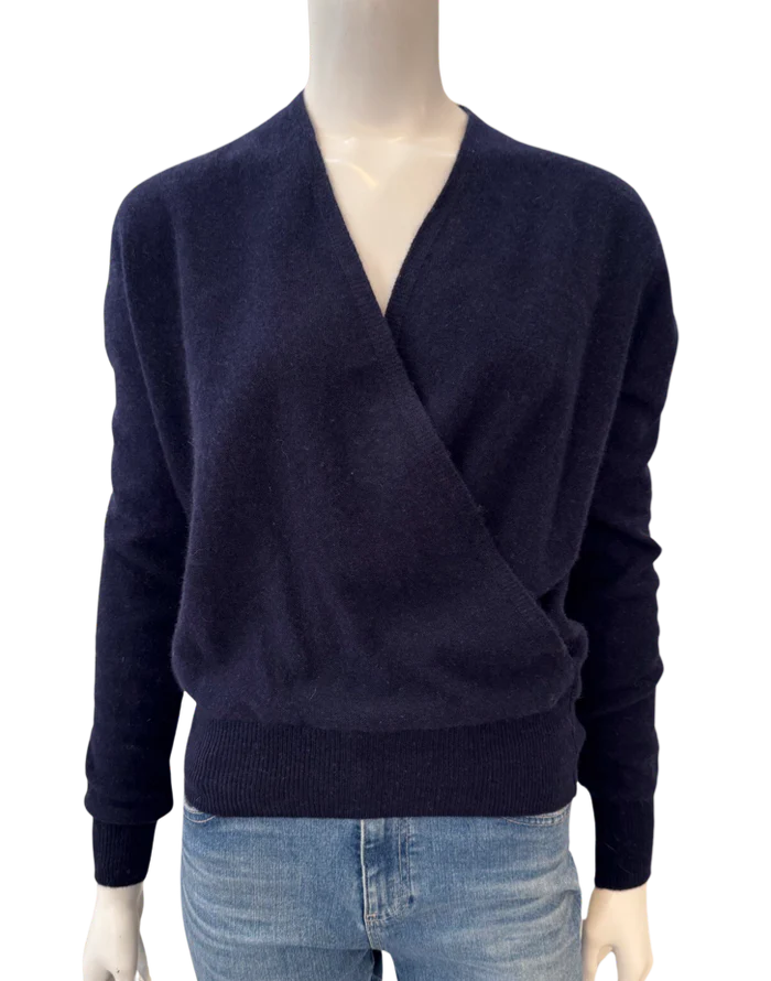 Regis Cashmere Sweater Navy